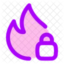 Fire Security Fire Security Fire Icon