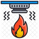Security Smoke System Icon