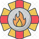 Fire Service Firefighting Emergency Response Icon