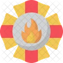 Fire Service Firefighting Emergency Response Icon