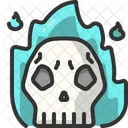 Fire Skull  Icon