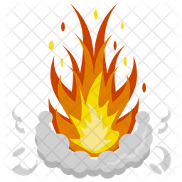 Fire Splash Icon