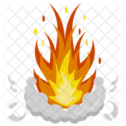 Fire Splash  Icon
