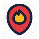 Fire Station Maps And Location Location Pin Icon