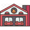 Fire Station  Icon
