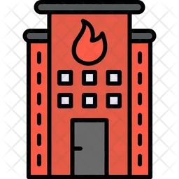 Fire Station  Icon