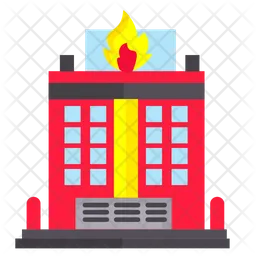 Fire Station  Icon