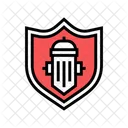 Fire Station Color Icon