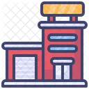 Fire Station  Icon