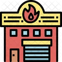 Fire Station  Icon