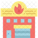 Fire Station  Icon