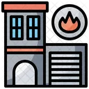 Fire Station  Icon