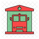 Fire Station  Icon