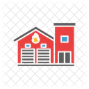 Fire Station Firefighter Station Icon