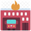 Fire Station  Icon