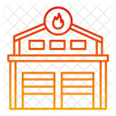 Fire Station Emergency Fire Icon
