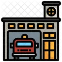 Fire Station  Icon