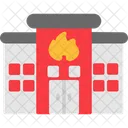 Fire Station Fire Building Buildings Icon
