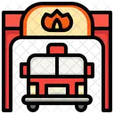 Fire Station  Icon