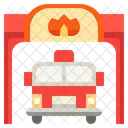 Fire Station  Icon