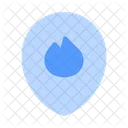 Fire Station Maps And Location Location Pin Icon