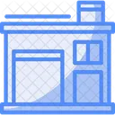Fire Station Firehouse Fire Department Icon