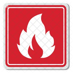 Fire Symbol  Icon