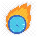 Fire Time Time Fire Icon