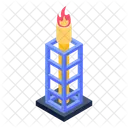 Fire Torch Sports Fire Burning Torch Icon