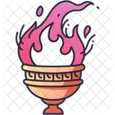Fire Torch Fire Flame Icon
