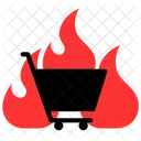 Fire trolley  Icon