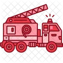 Fire Truck Firefighter Car Protection Icon