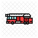 Fire Truck Wildfire Icon