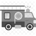 Fire Truck Transport Dump Icon