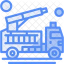 Fire Truck Water Cannon Icon