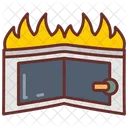 Fire wallet  Icon