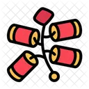 Firecracker Chinesenewyear Celebration Icon