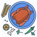 Fired Chicken  Icon