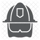 Firefighter Helmet Equipment Icon