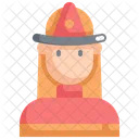 Firefighter Fireman Fire Icon