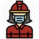 Firefighter Professions People Icon