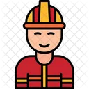 Firefighter Firemen Man Icon
