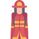 Firefighter Rescue Crew Icon