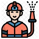 Firefighter Avatar Emergency Icon