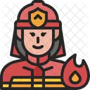 Firefighter Fireman Avatar Icon