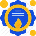 Firefighter Badge  Icon