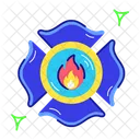 Firefighter Badge  Icon