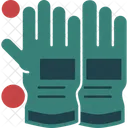 Firefighter Gloves Protective Gloves Heat Resistant Gloves 아이콘
