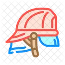 Firefighter Helmet Wildfire Icon