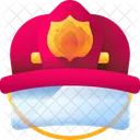 Firefighter Fire Emergency Icon